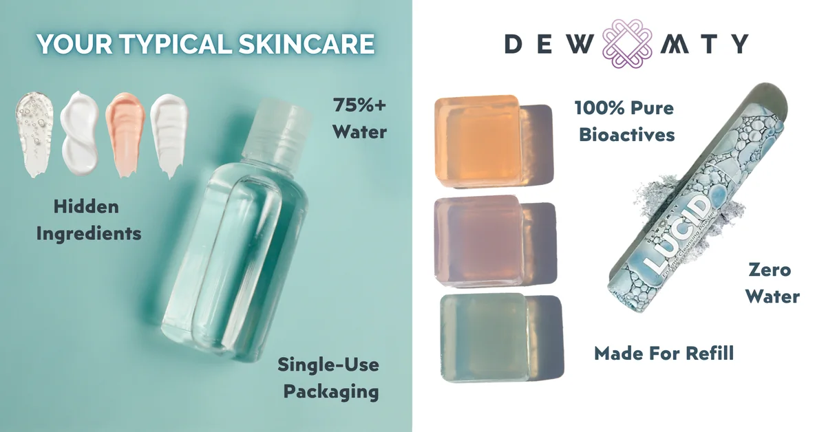 Bloom Jelly Serum by Dew Mighty — brand photography