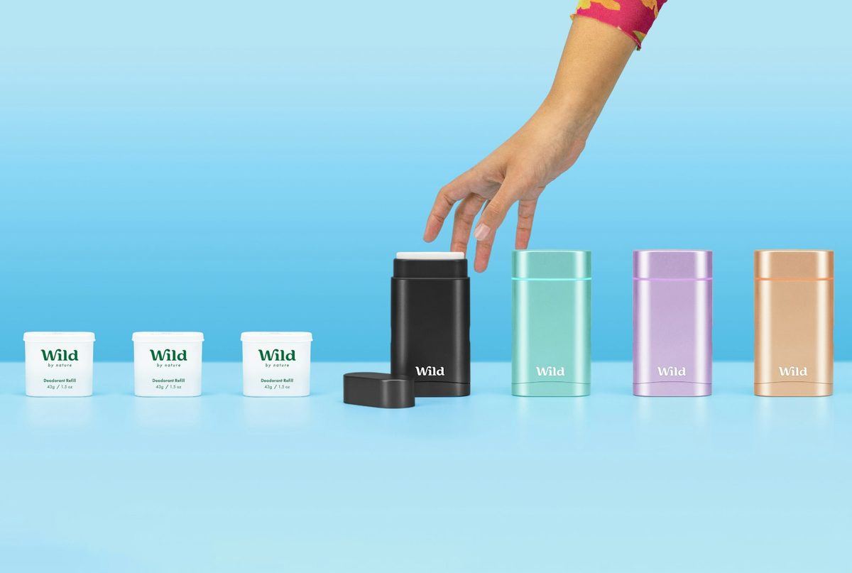 Wild Deodorant by Wild — brand photography