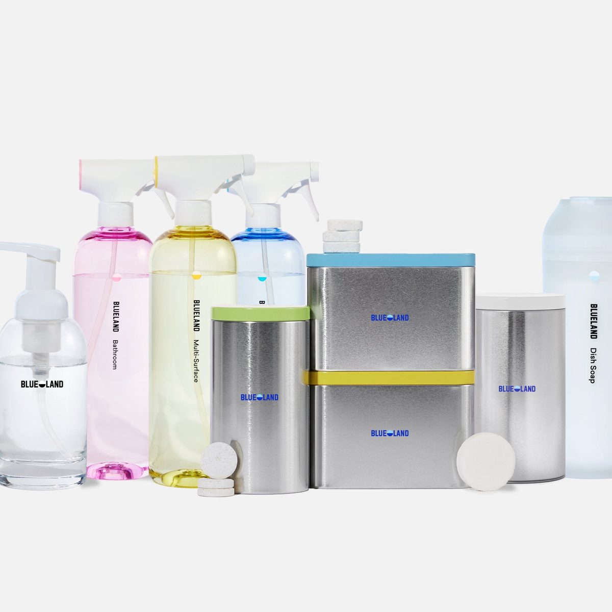 Clean Essentials Kit by Blueland — brand photography