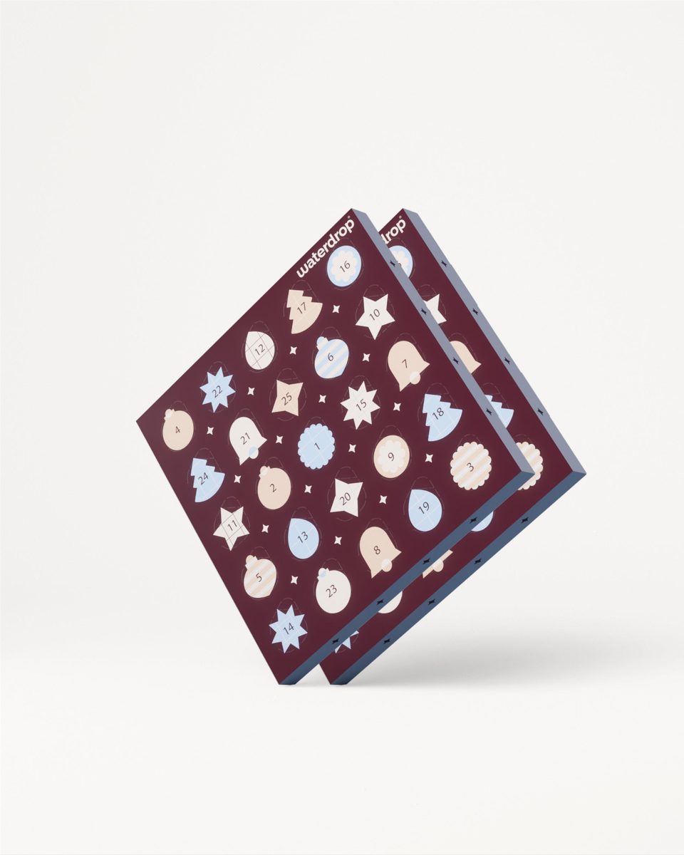 Microdrink Cubes by Waterdrop — brand photography