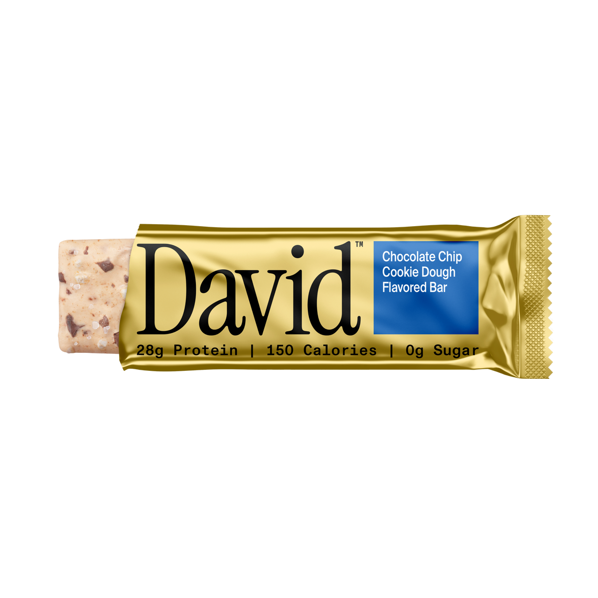 Chocolate Chip Cookie Dough Protein Bar by David — brand photography