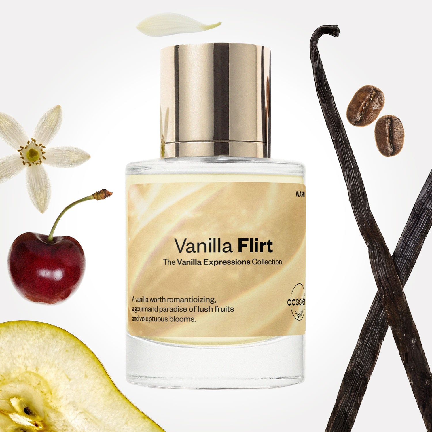 Vanilla Flirt by Dossier — brand photography