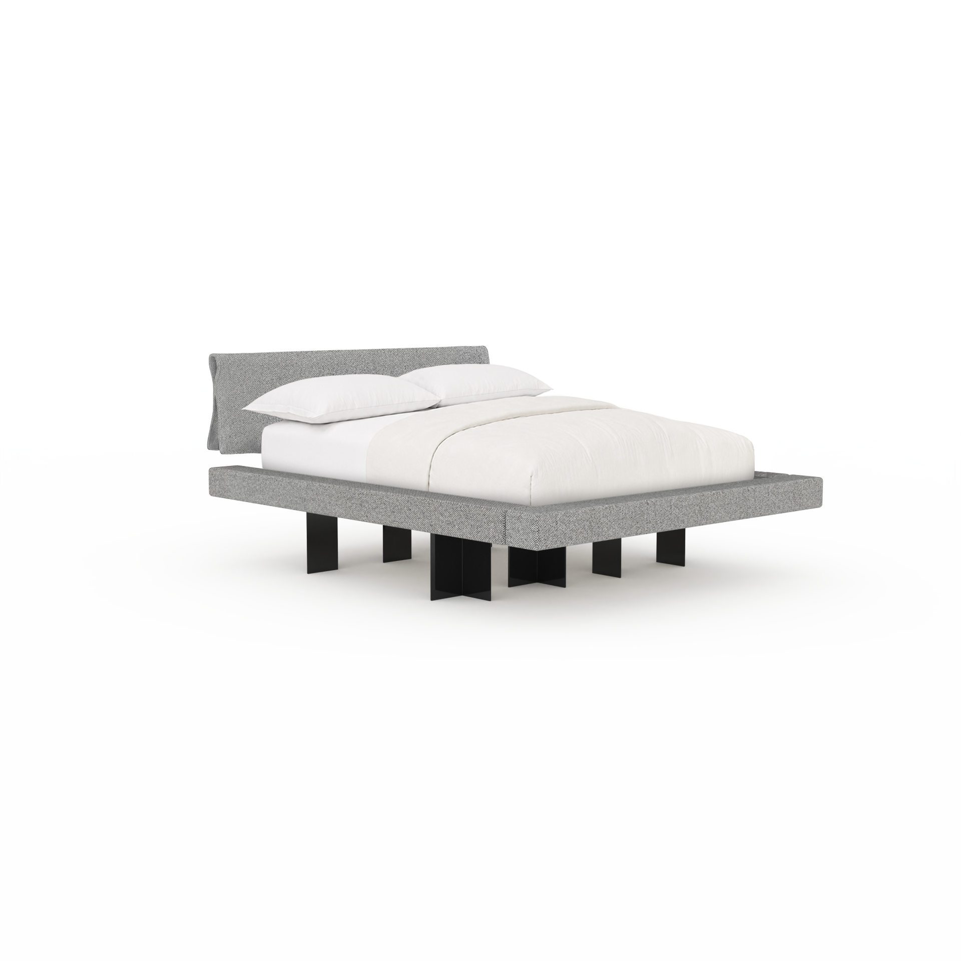 The Floyd Bed — Upholstered, Lift Off by Floyd — brand photography