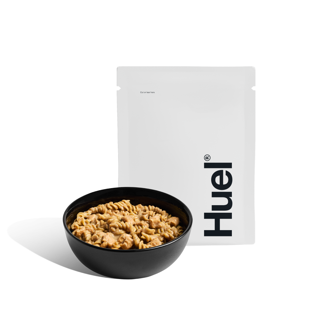 Hot & Savory Meal Packs by Huel — brand photography