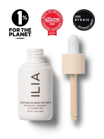 Super Serum Skin Tint SPF 40 by ILIA — brand photography
