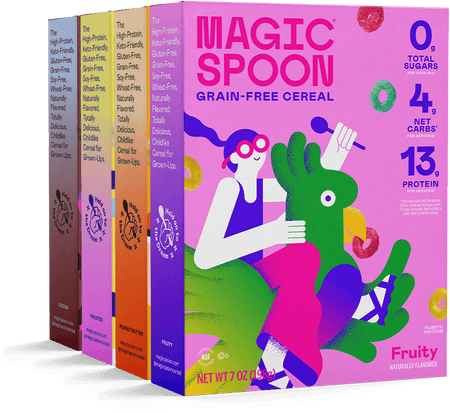 Cereal Variety Pack by Magic Spoon — brand photography