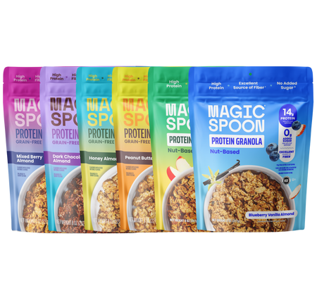 Granola Variety Pack by Magic Spoon — brand photography