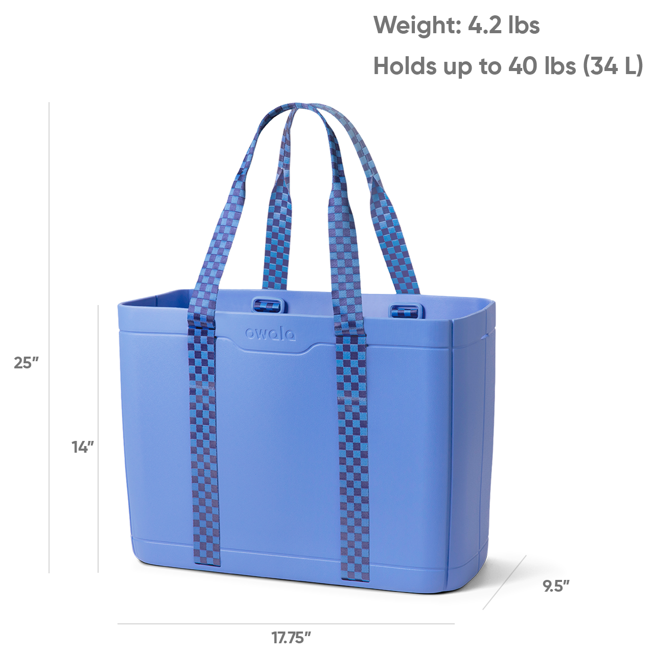 The Sun-Day Collapsible Tote by Owala — brand photography