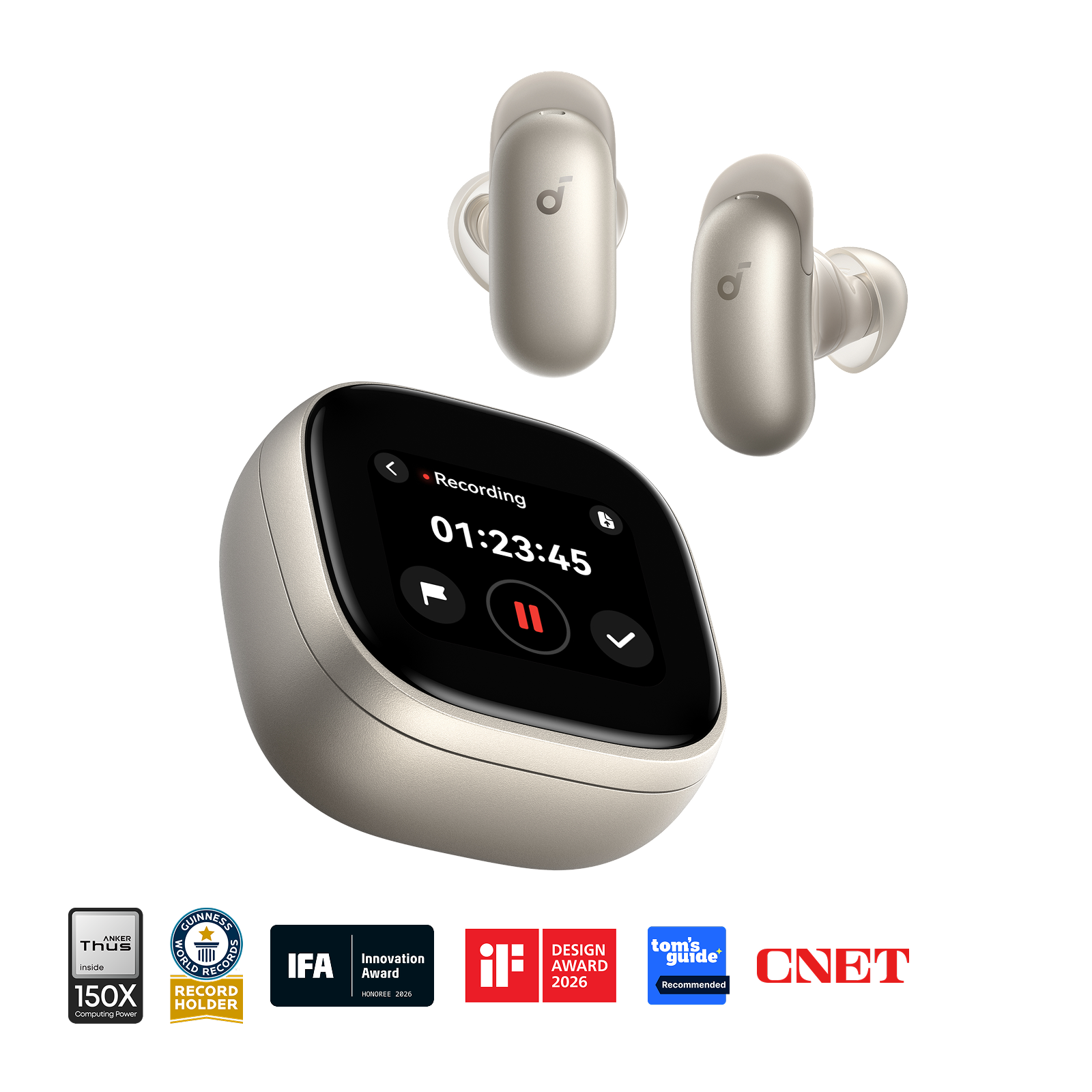 Liberty 5 Pro Max by soundcore — brand photography