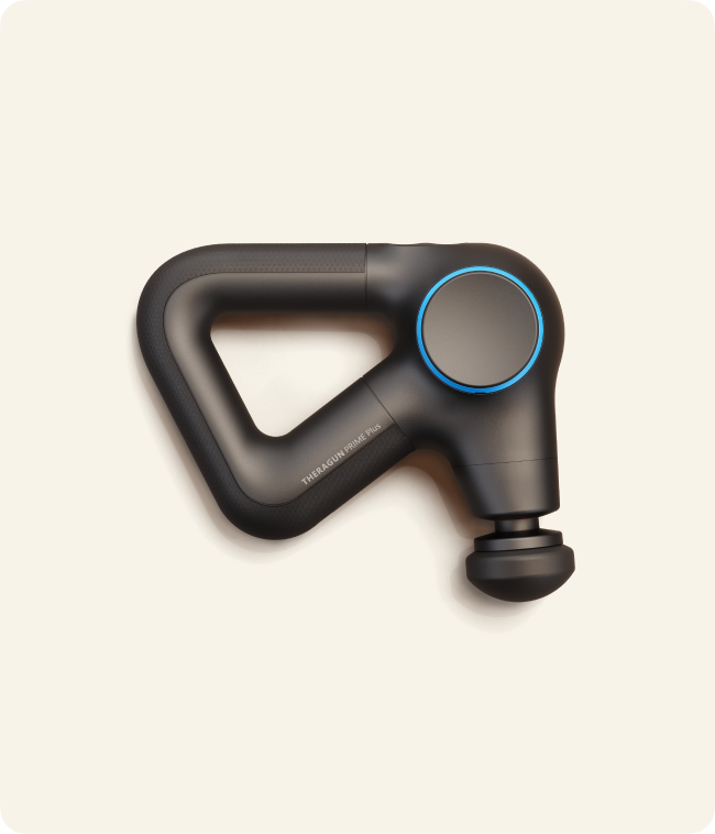 Theragun Prime Plus by Therabody — brand photography