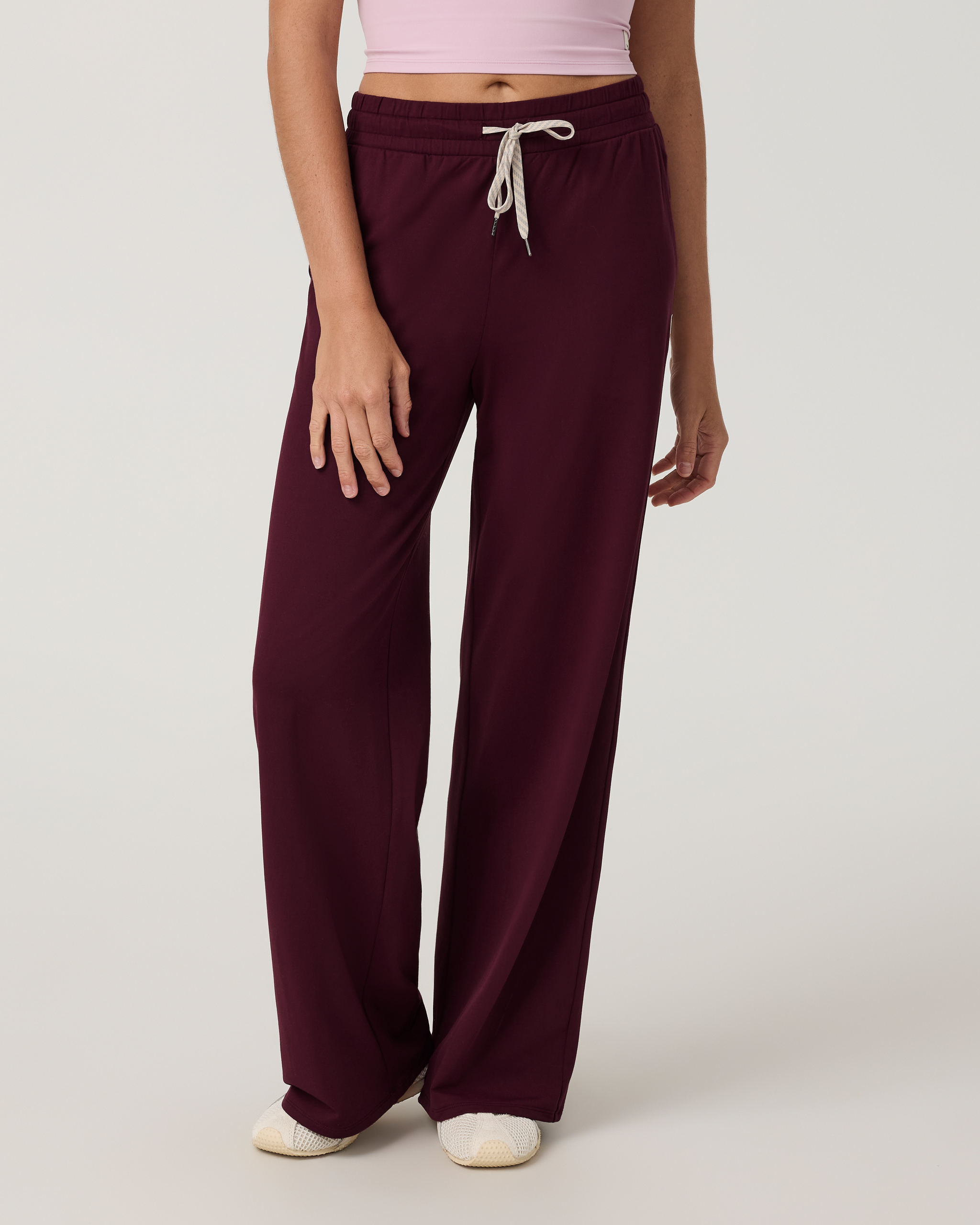 Halo Essential Wideleg Pant by Vuori — brand photography