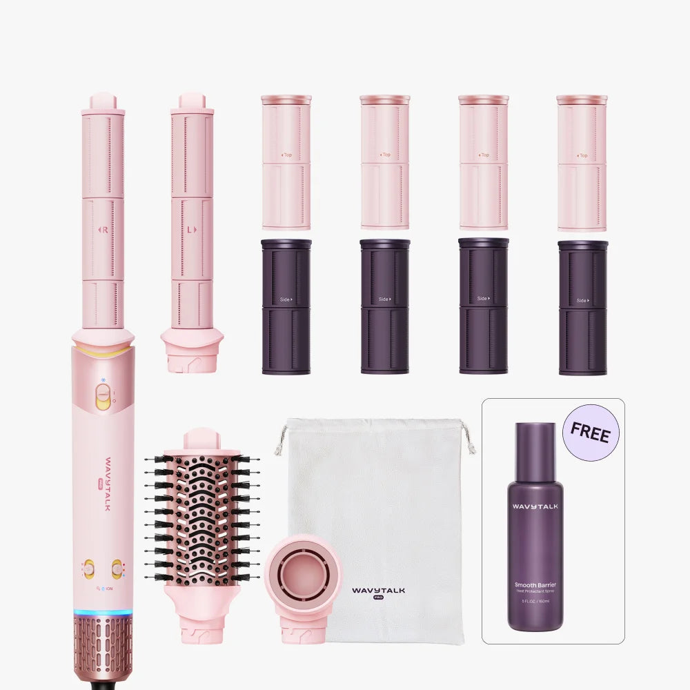 Airshape Pro Roller Air Styler Set by Wavytalk — brand photography