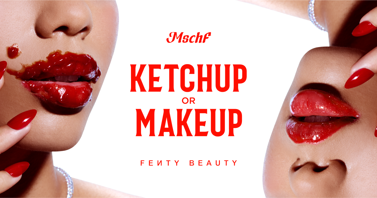 Is the sachet ketchup—or makeup?