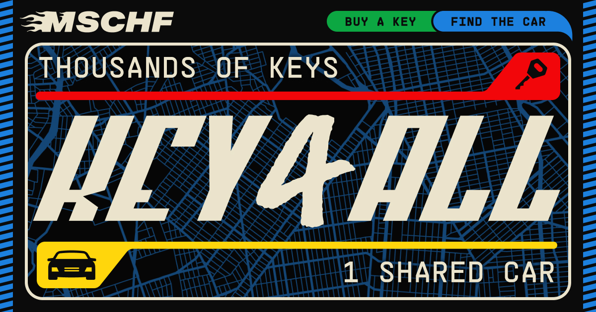 Thousands of keys. One shared car.
